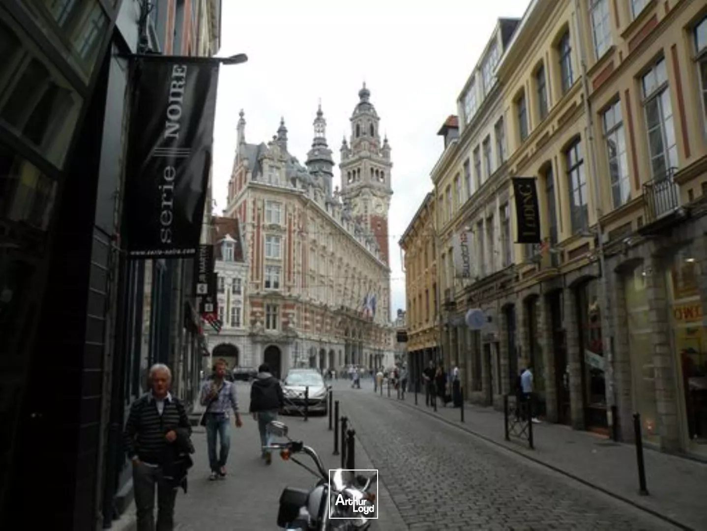 Local commercial à céder Lille boutique rénovée visibilité rue Lepelletier
